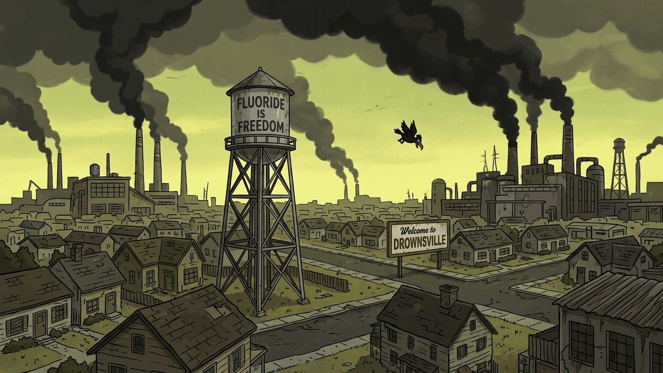 Welcome to Drownsville establishing shot